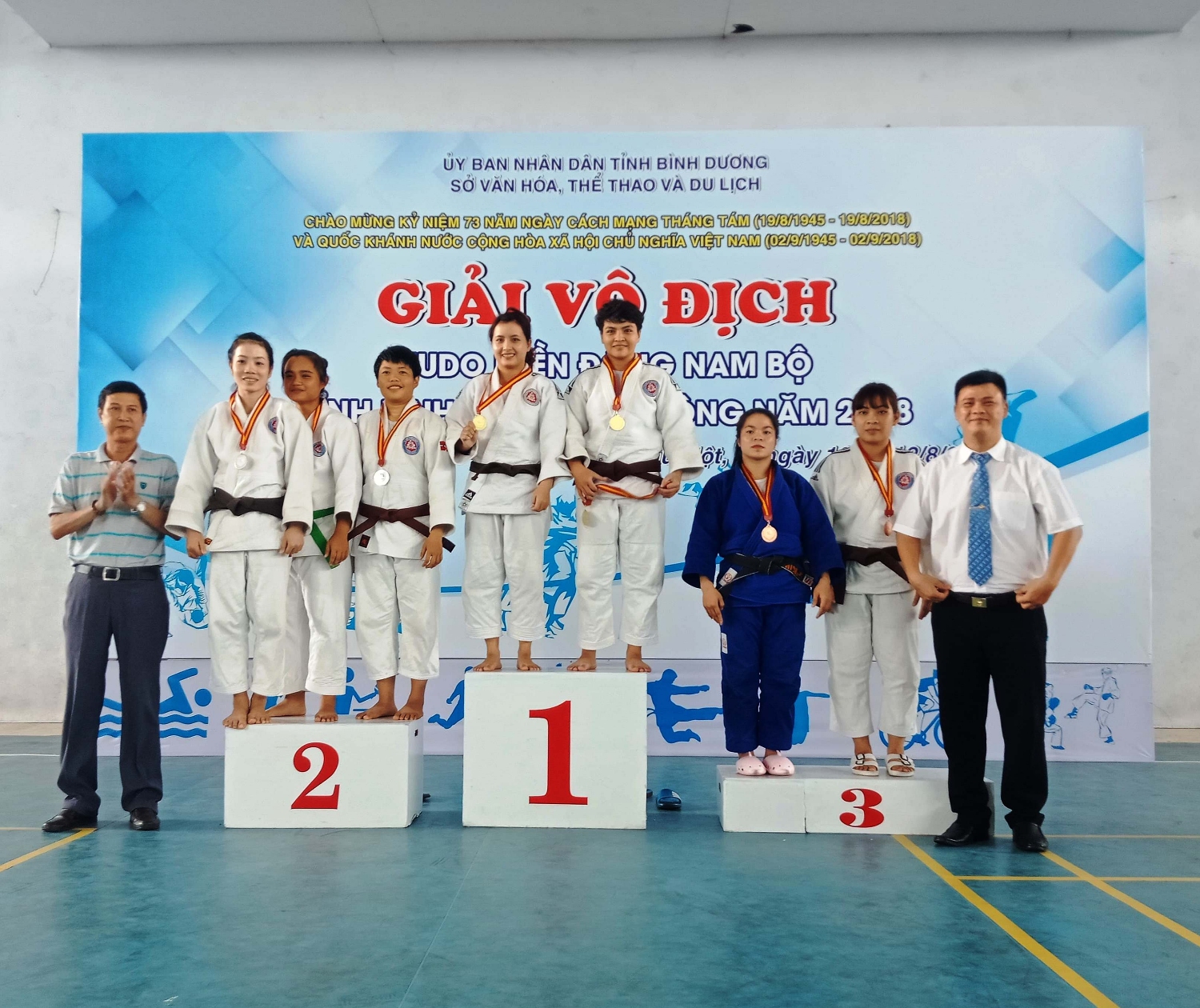 trao thưởng judo mđnb
