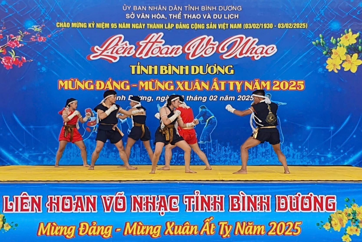 Tiết mục biểu diễn của môn Muay